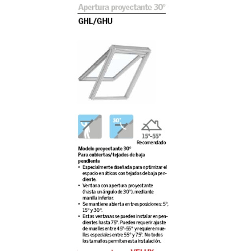 VENTANA VELUX GHL 3059 M08